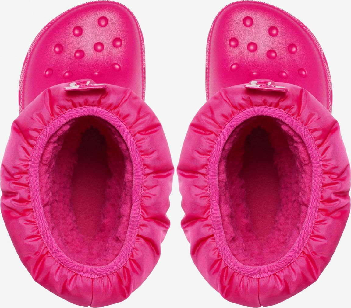 Crocs růžové dívčí sněhule - 33-34 - obrázek 6