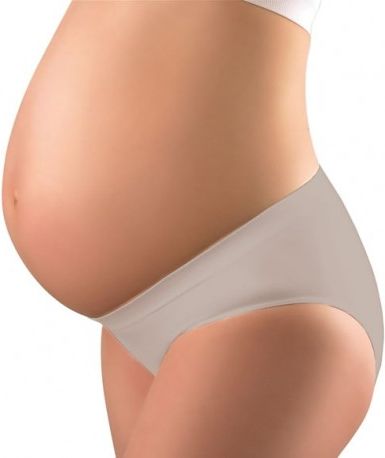 Těhotenské kalhotky Baby Ono béžové - obrázek 1