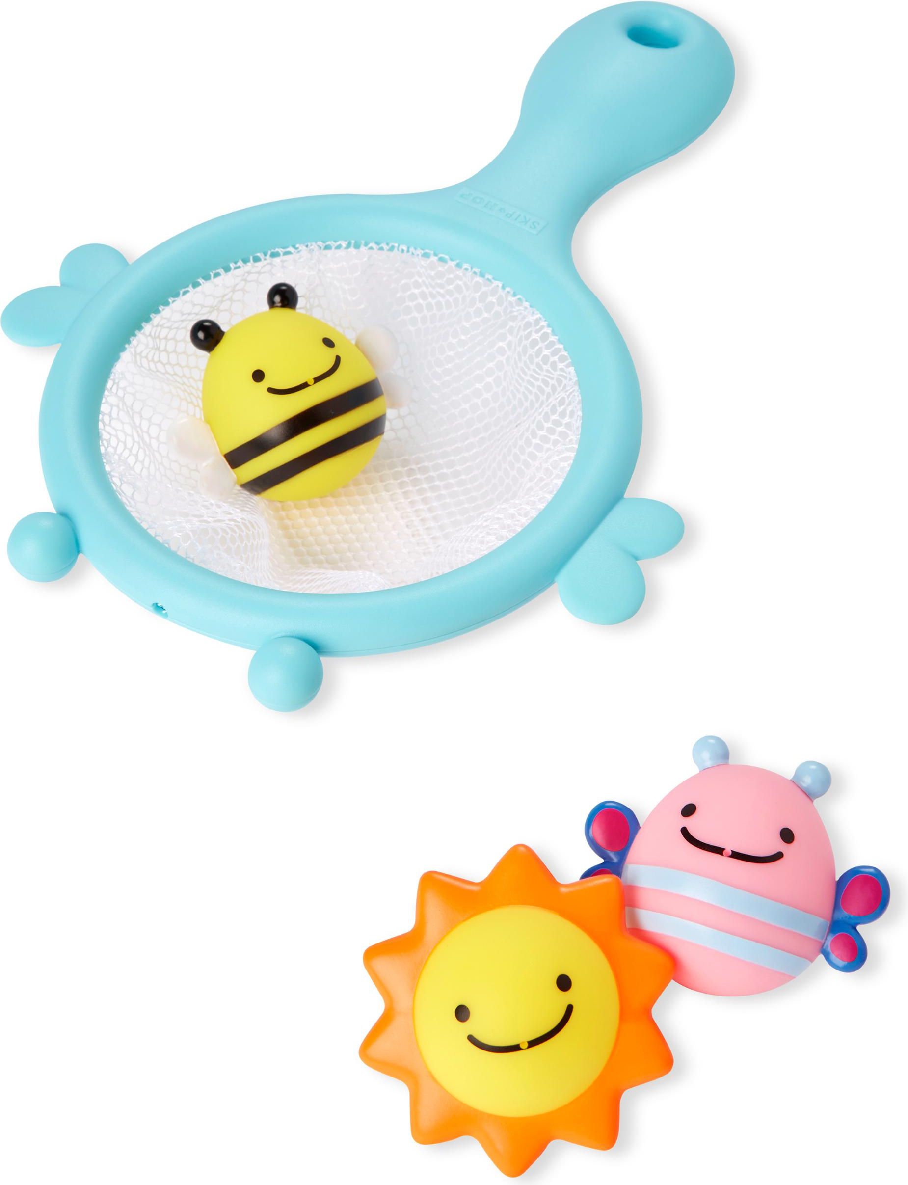 SKIP HOP Zoo Hračky do vody set 4 ks Scoop&Catch 12m+ - obrázek 1
