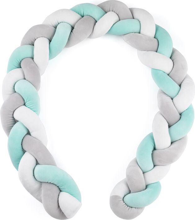 PETITE&MARS Mantinel pletený Mellow 180 cm Teal - obrázek 2