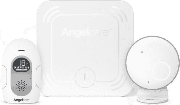 ANGELCARE AC127 Monitor pohybu dechu a el. chůvička + koš na pleny Classic + 1 kazeta - obrázek 2
