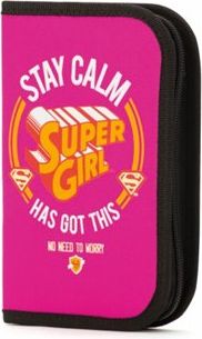 školní penál SuperGirl STAY CALM - obrázek 1
