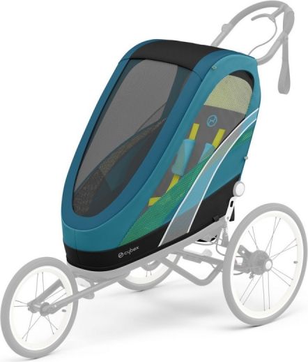 Cybex ZENO Seat Pack Maliblue | mid turquoise - obrázek 1