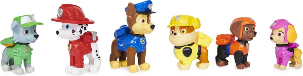 SPIN MASTER Paw Patrol dárkové balení set 6 figurek 7cm v krabici - obrázek 1
