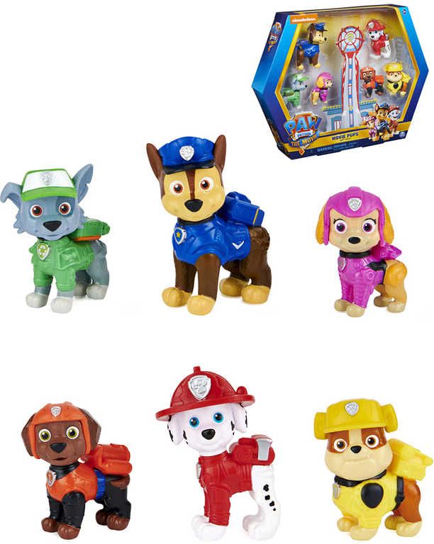 SPIN MASTER Paw Patrol dárkové balení set 6 figurek 7cm v krabici - obrázek 2