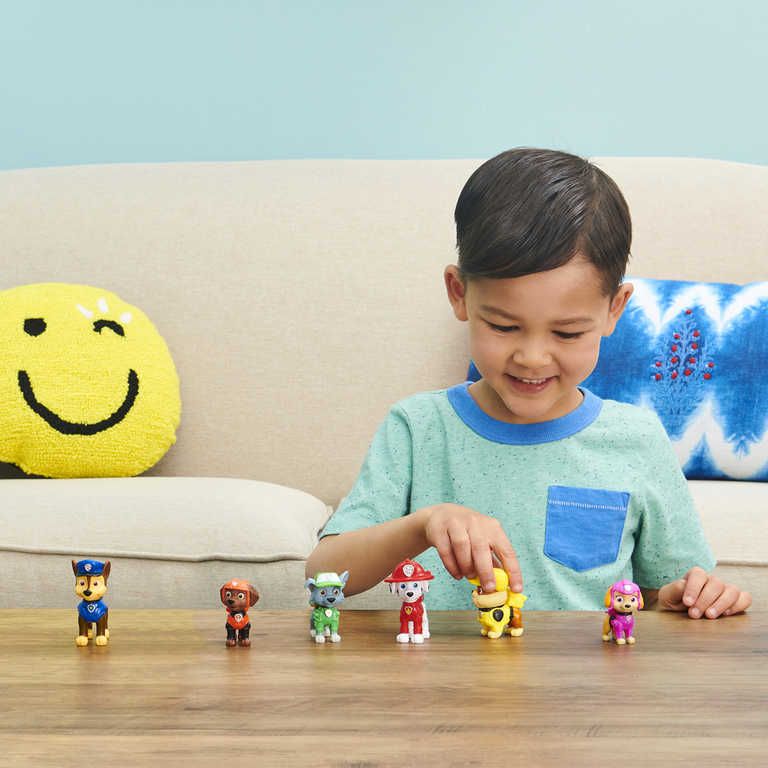 SPIN MASTER Paw Patrol dárkové balení set 6 figurek 7cm v krabici - obrázek 5