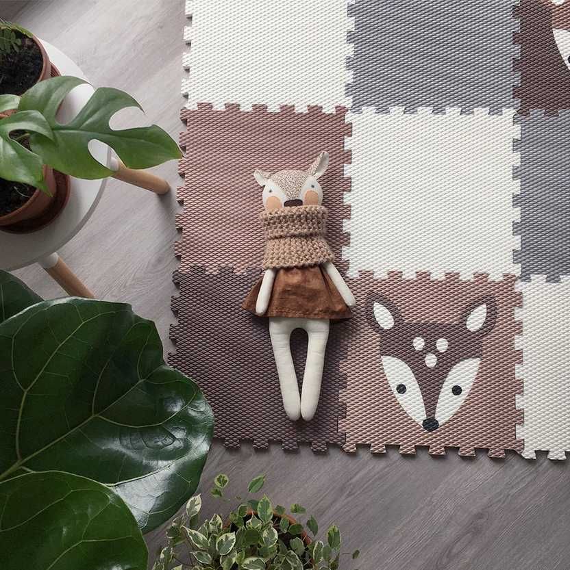 MINIDECKFLOOR PĚNOVÉ PUZZLE 16 DÍLŮ - KOLOUŠEK - obrázek 1