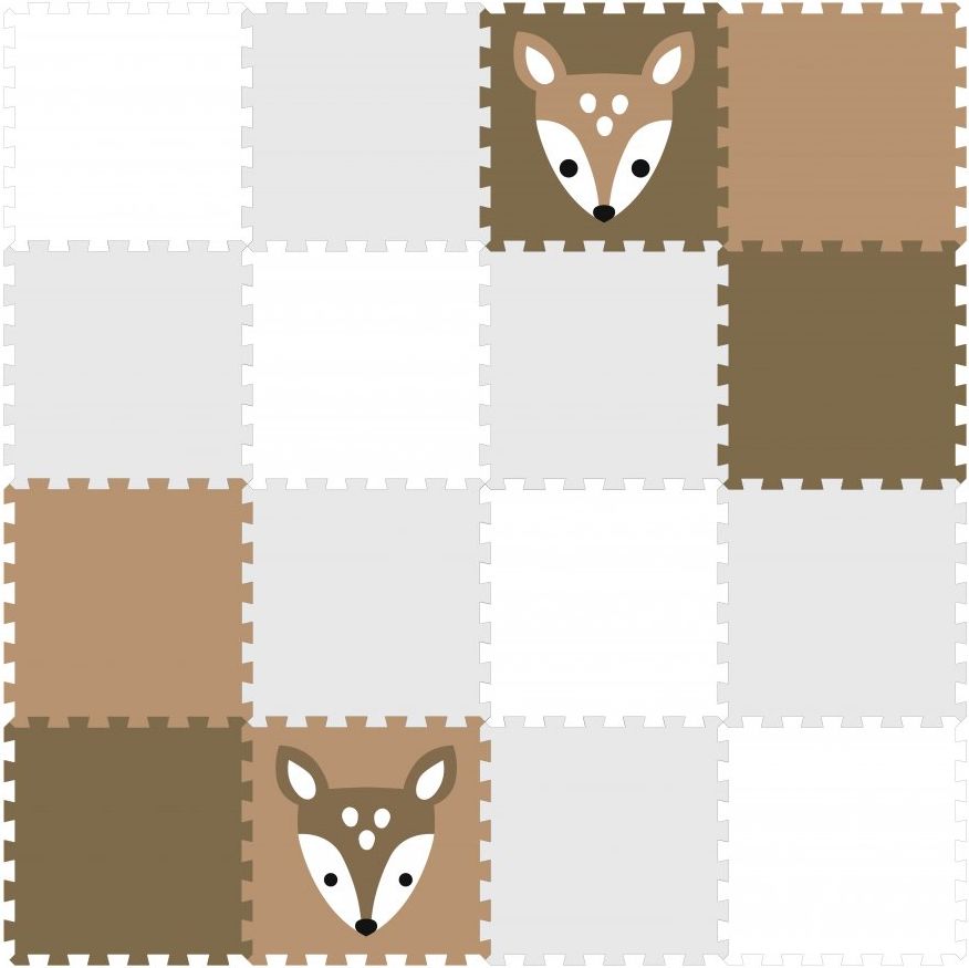 MINIDECKFLOOR PĚNOVÉ PUZZLE 16 DÍLŮ - KOLOUŠEK - obrázek 4