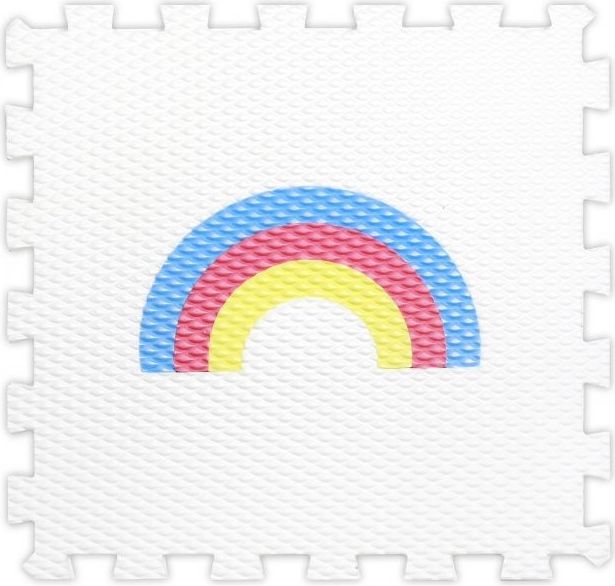 MINIDECKFLOOR PĚNOVÉ PUZZLE 12 DÍLŮ - BERÁNEK, LAMA, JEDNOROŽEC, DUHA - obrázek 2