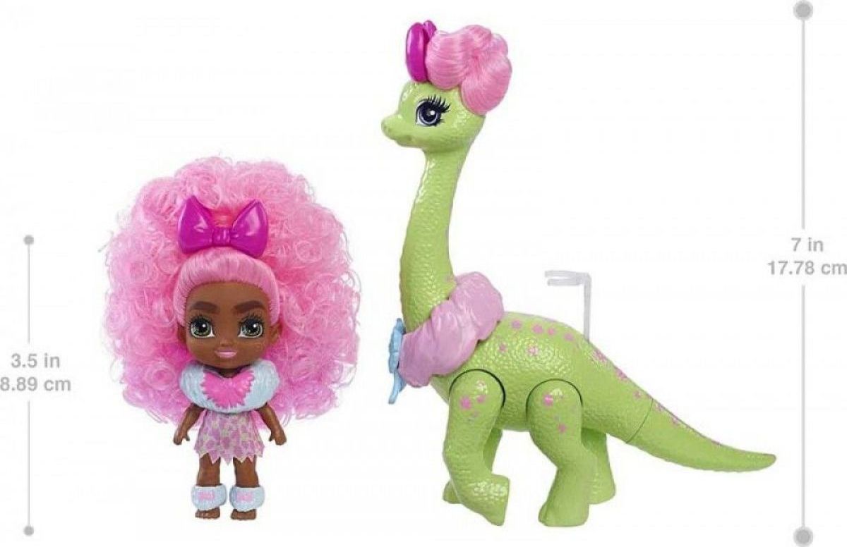 Mattel Cave Club panenka dino se zvířátkem Diva Tot a Dino - obrázek 3