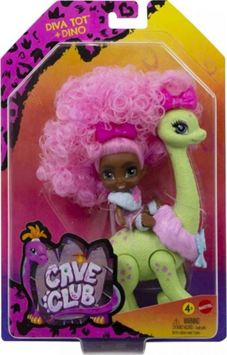 Mattel Cave Club panenka dino se zvířátkem Diva Tot a Dino - obrázek 6