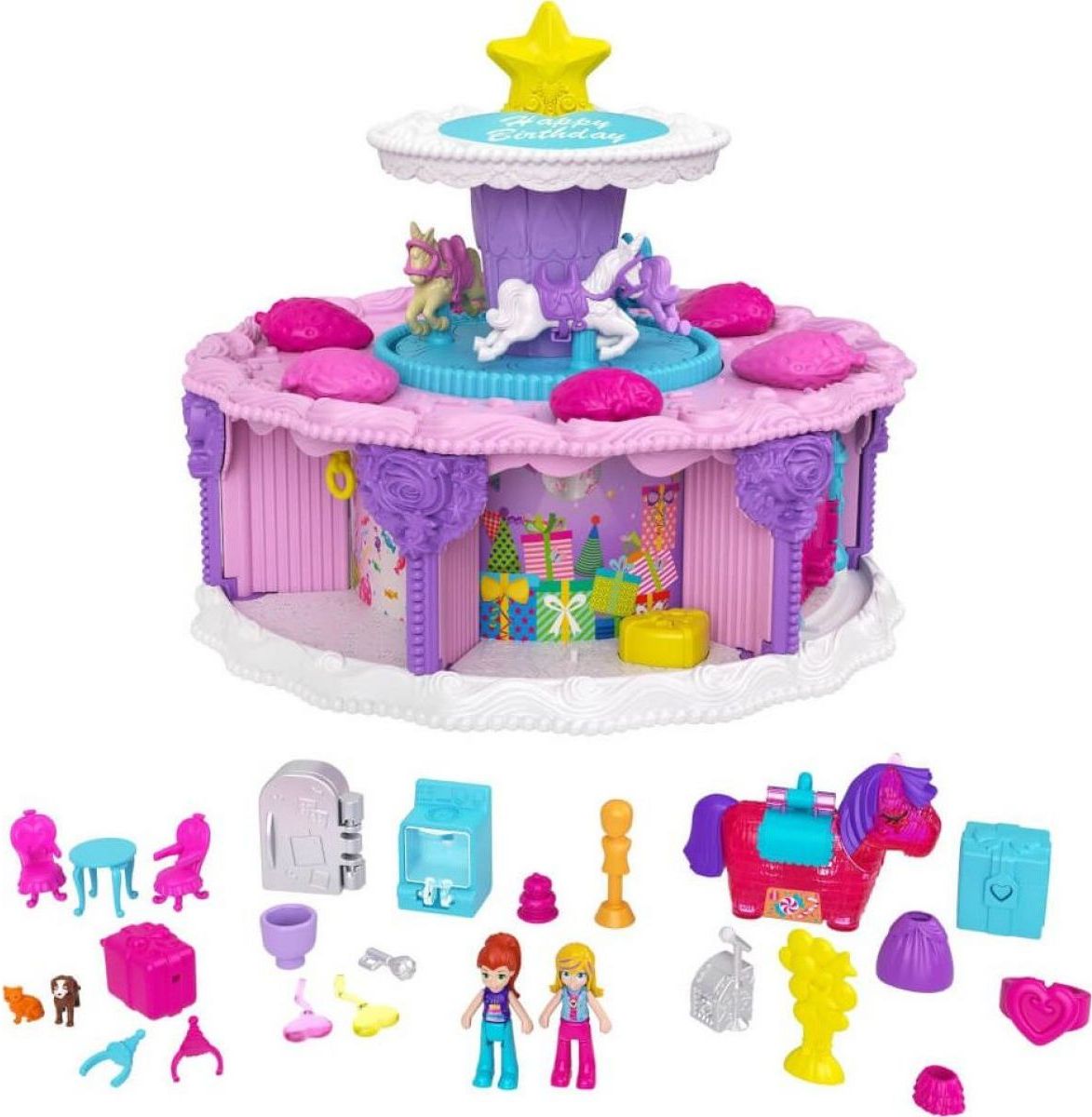 Mattel Polly Pocket narozeninový kalendář - obrázek 1