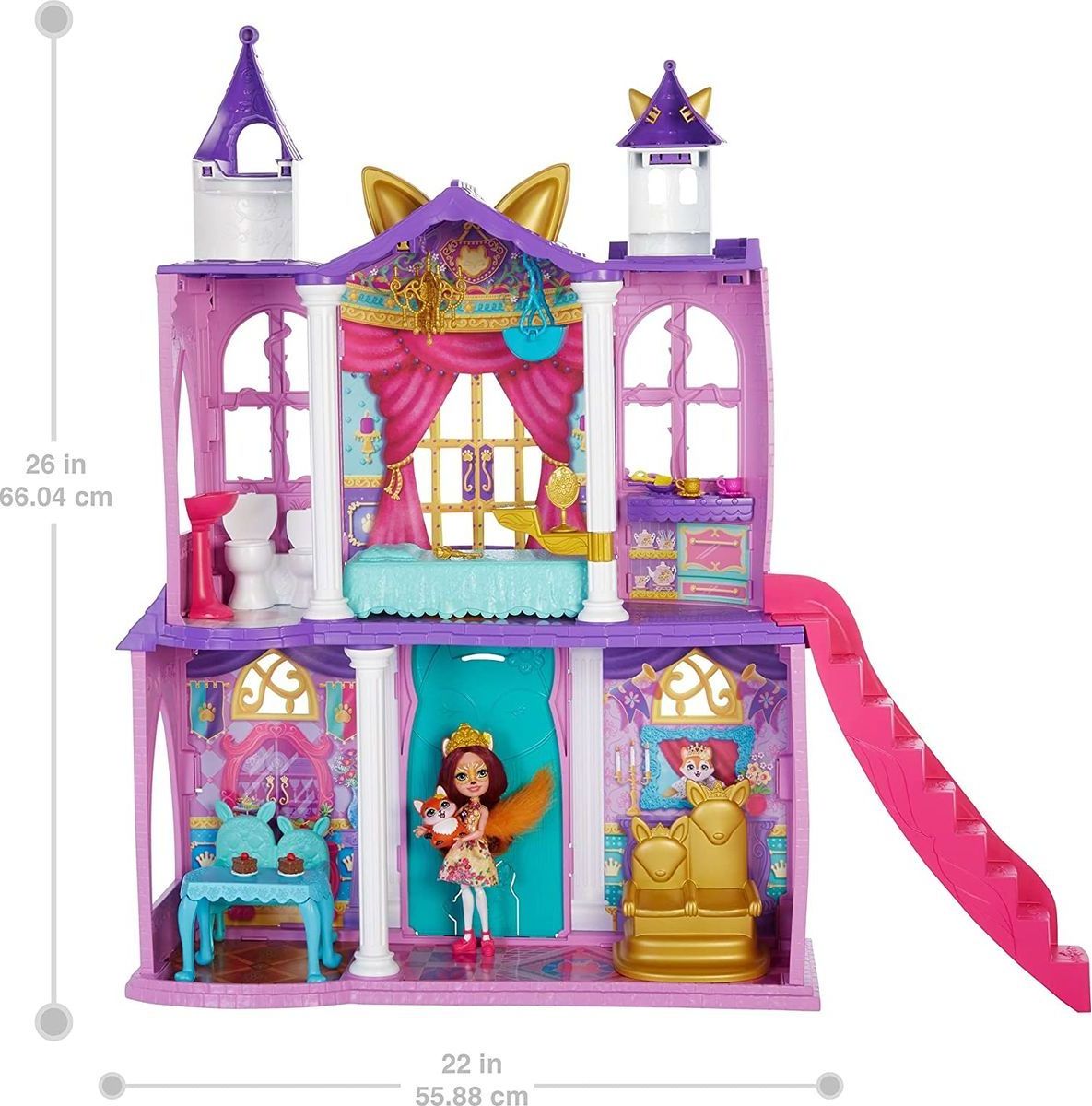 Mattel Enchantimals královský zámek kolekce royal herní set - obrázek 4