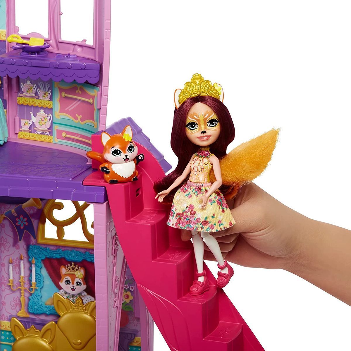 Mattel Enchantimals královský zámek kolekce royal herní set - obrázek 8