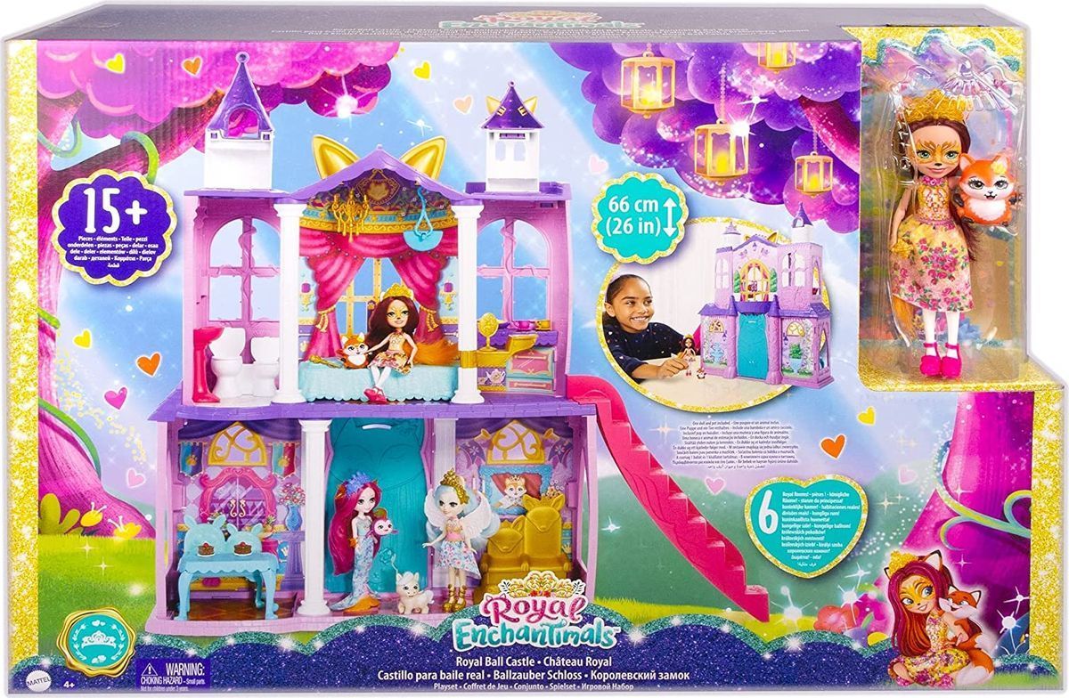 Mattel Enchantimals královský zámek kolekce royal herní set - obrázek 10