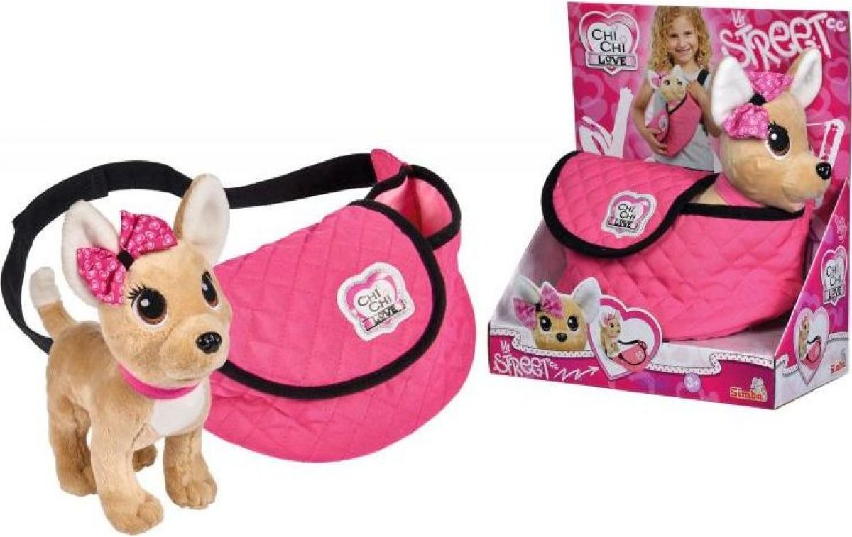 SIMBA Chi Chi Love Pejsek čivava Bow Fashion v tašce - obrázek 1