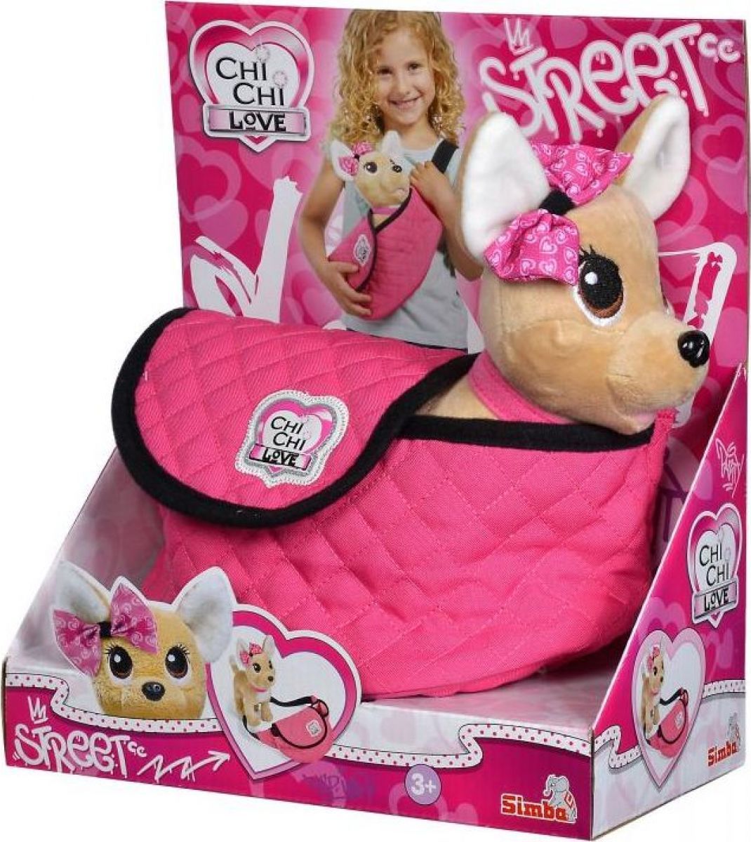 SIMBA Chi Chi Love Pejsek čivava Bow Fashion v tašce - obrázek 7