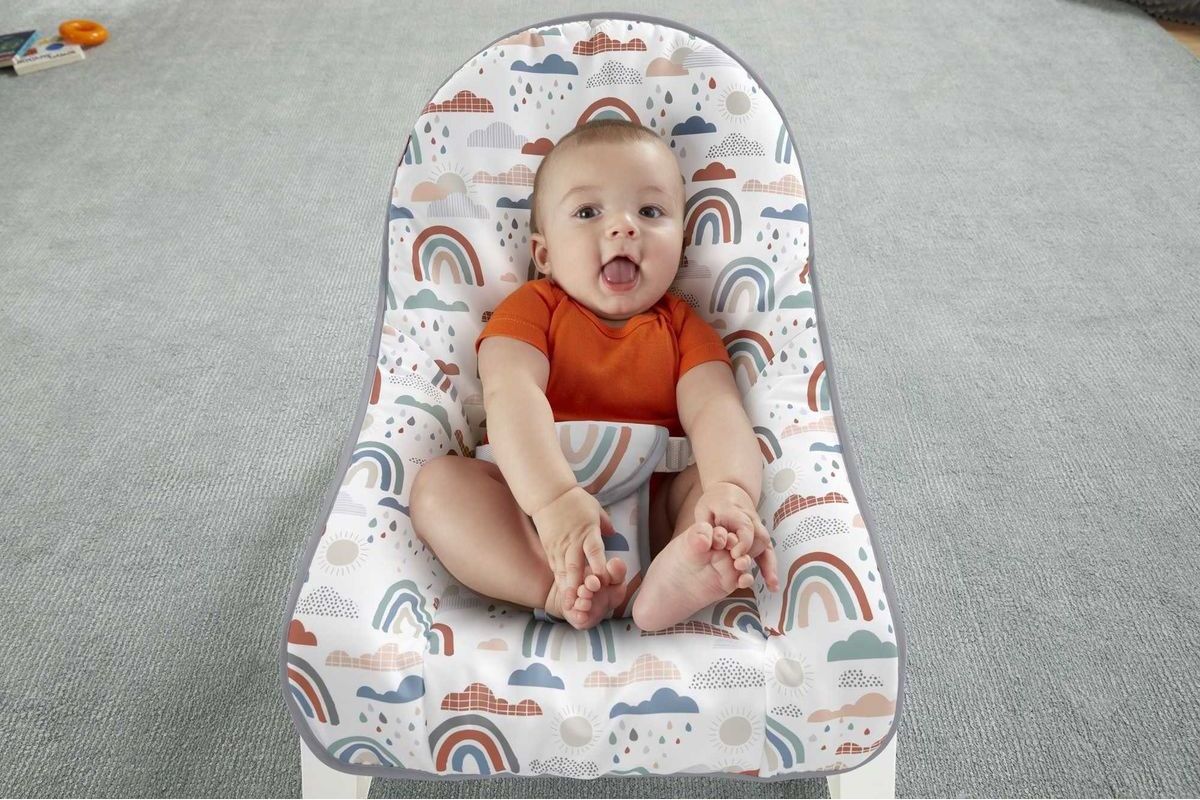 Fisher Price sedátko s duhou od miminka po batole - obrázek 3