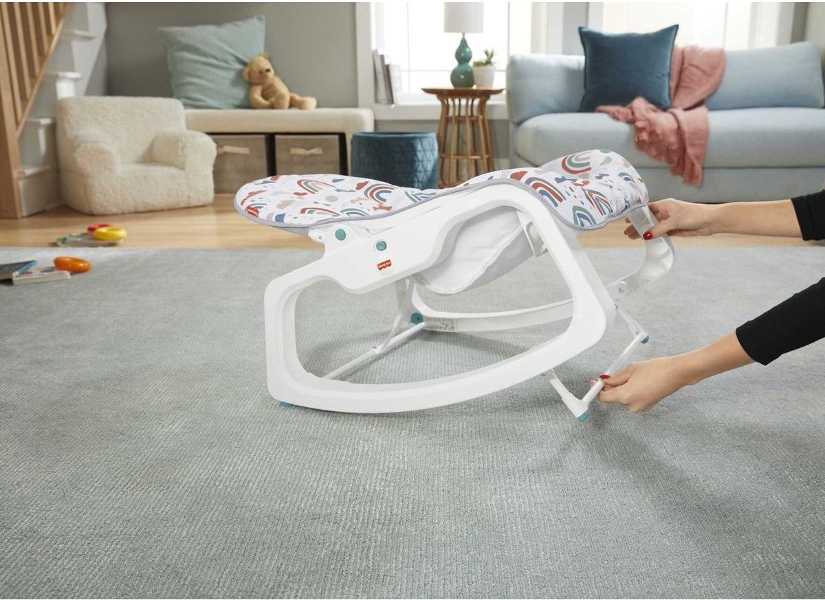 Fisher Price sedátko s duhou od miminka po batole - obrázek 5