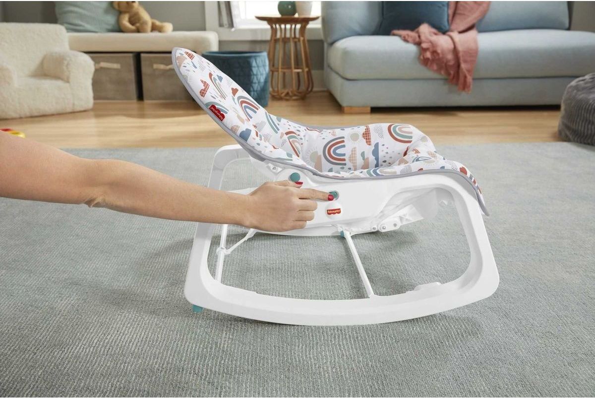 Fisher Price sedátko s duhou od miminka po batole - obrázek 6