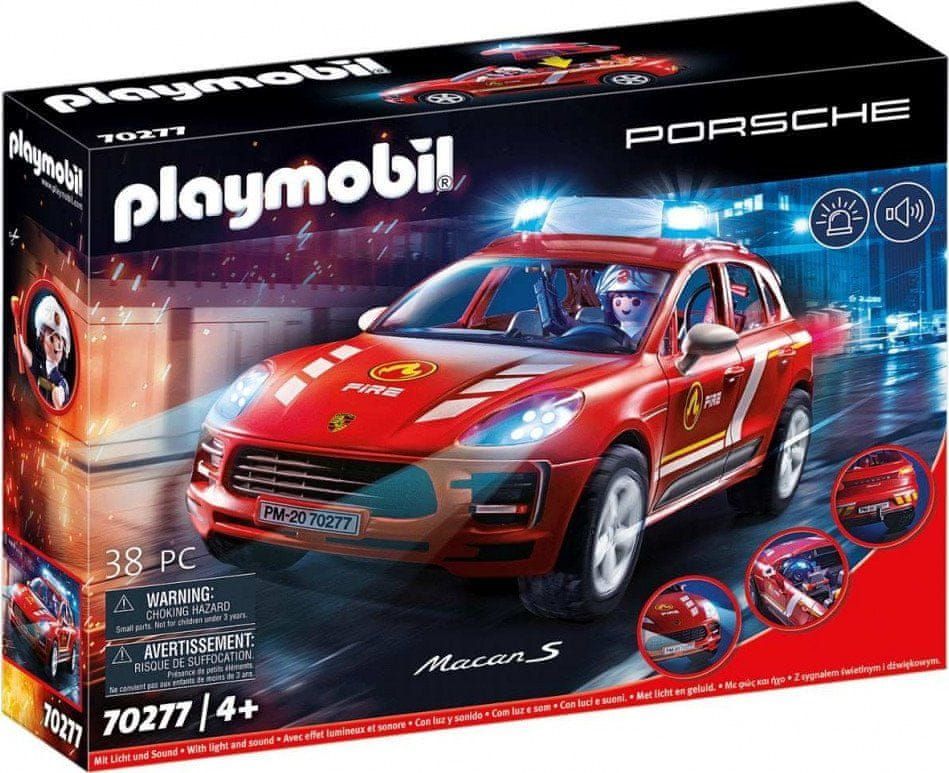 Playmobil 70277 Porsche Macan S Hasiči - obrázek 1