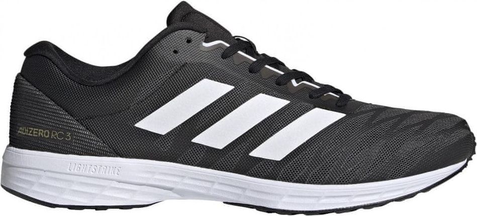 Adidas Běžecké boty Adizero RC 3 Černá / Bílá, 41 1/3 - obrázek 1