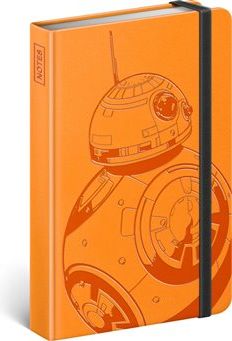 Notes Star Wars – BB-8, linkovaný, 10,5 x 15,8 cm - obrázek 1