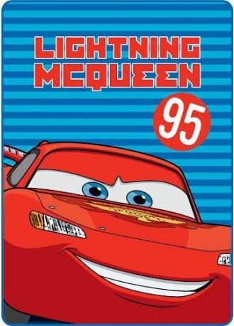 Licenční dečka velká - Cars červený