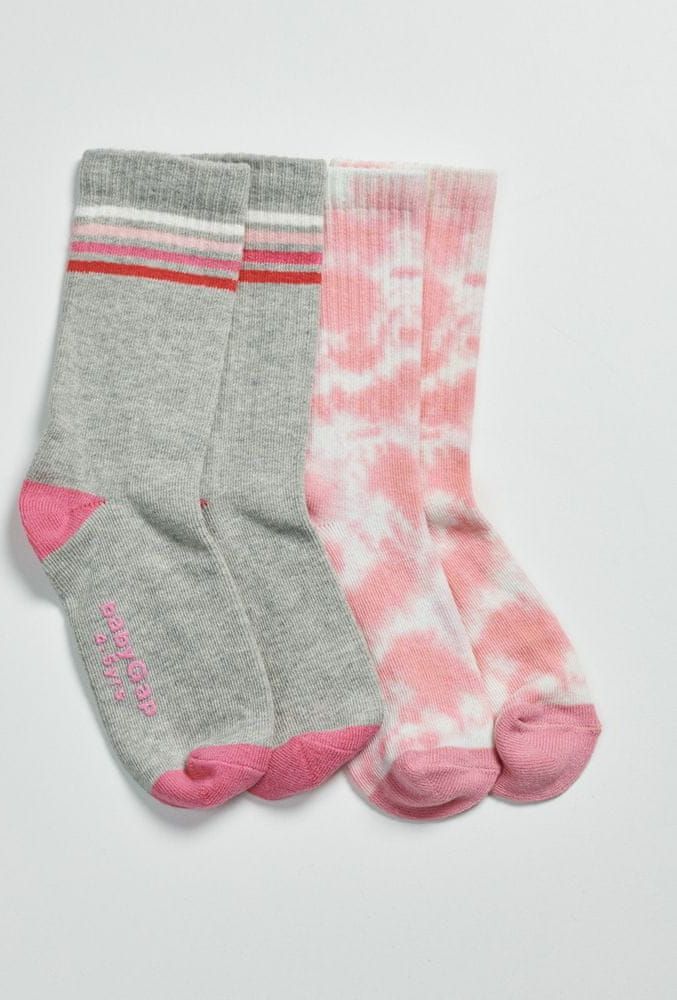 Gap Dětské vysoké ponožky, 2 páry 12-24M - obrázek 1