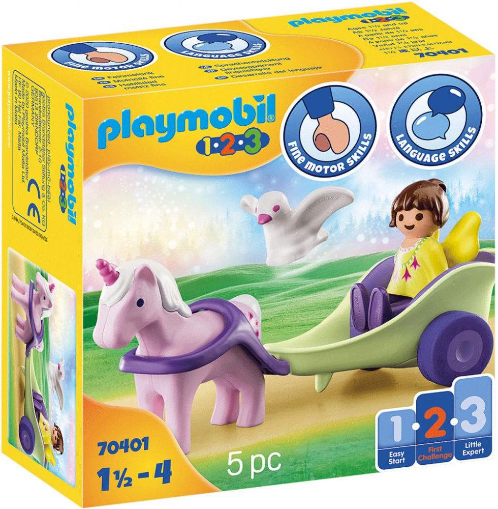 Playmobil 70401 Kočár s jednorožcem a vílou - obrázek 1