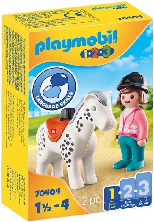 Playmobil 70404 Žokejka s koněm - obrázek 1