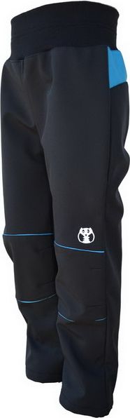 KUKADLOO softshell kalhoty černo-modré Velikost oblečení: 92 - obrázek 1