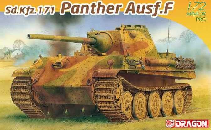 DRAGON Model Kit tank 7647 - Sd.Kfz.171 Panther Ausf.F (1:72) - obrázek 1