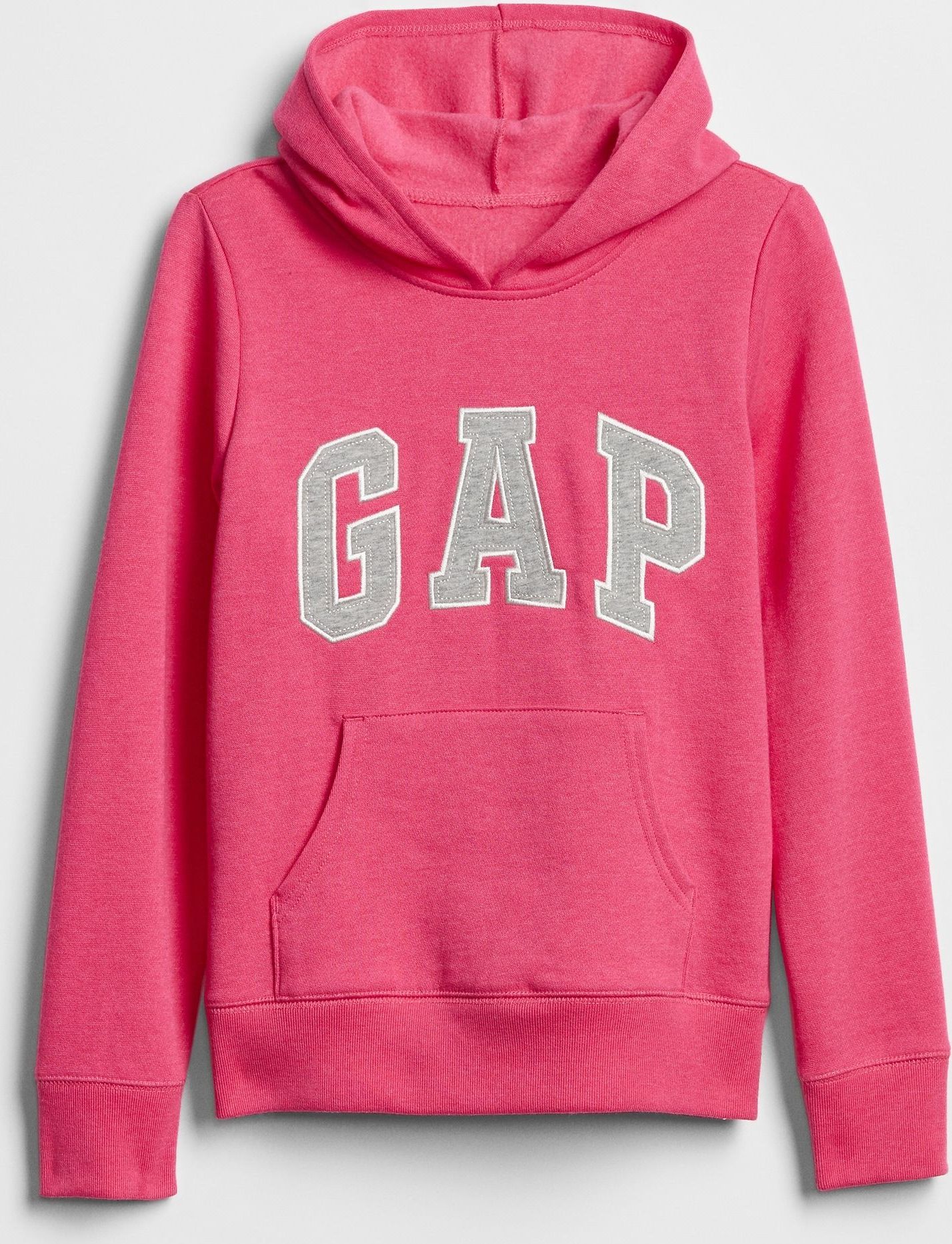 Růžová holčičí mikina GAP Logo hoodie sweatshirt - 98-110 - obrázek 2
