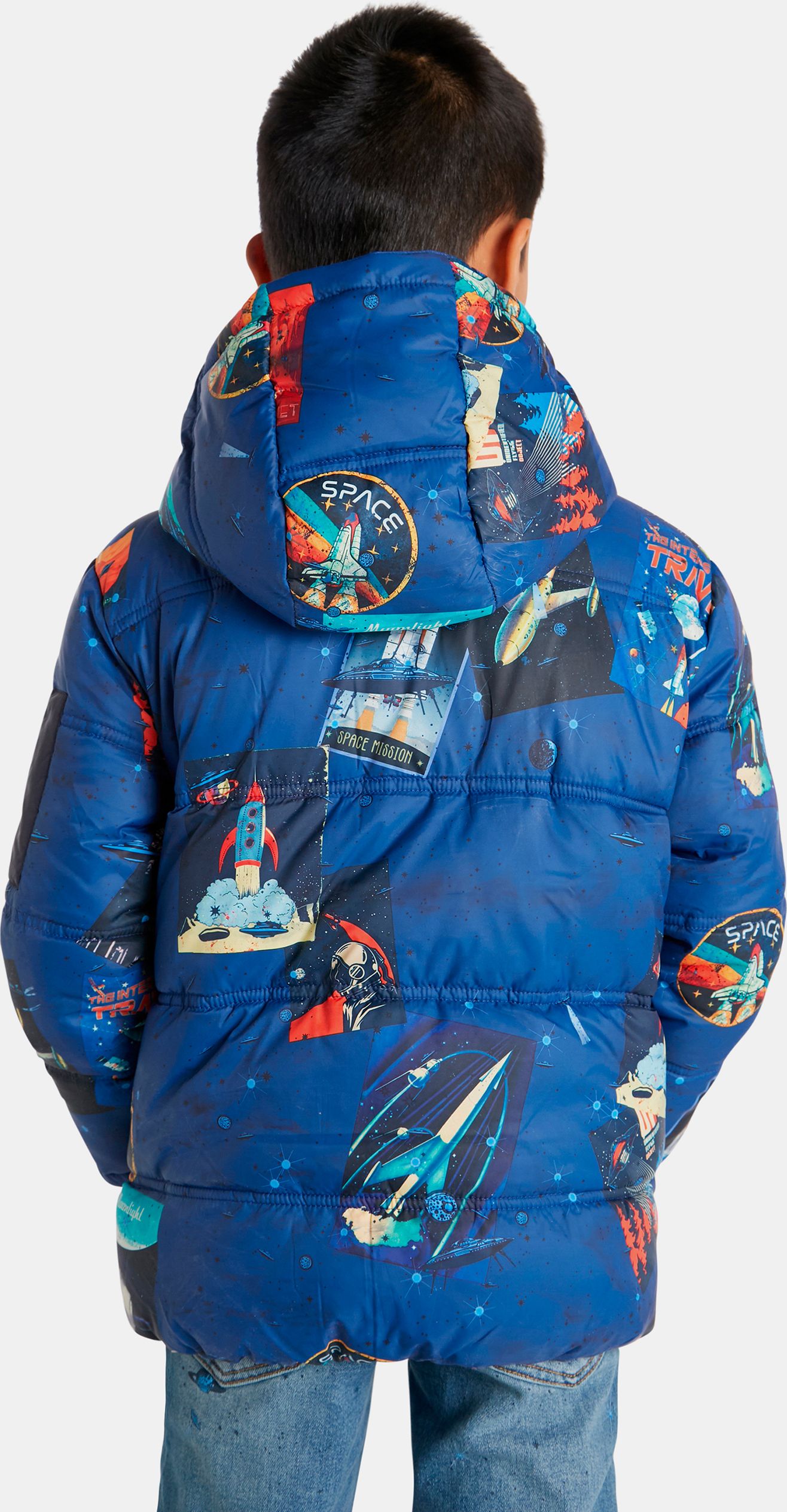 Desigual modré chlapecká bunda Atlantico - 146-152 - obrázek 2