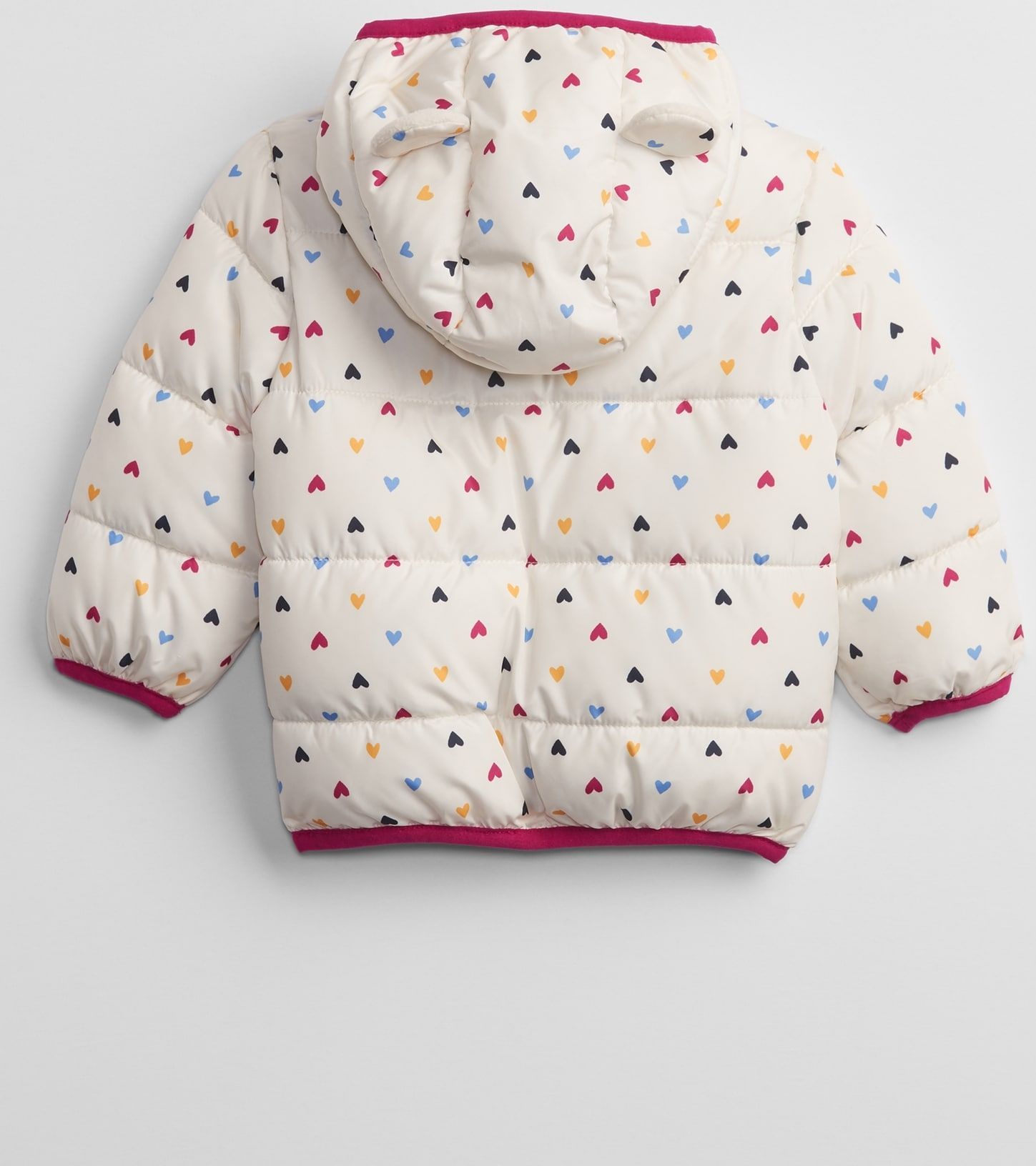 Bílá holčičí bunda wmst jacket - 50-68 - obrázek 2