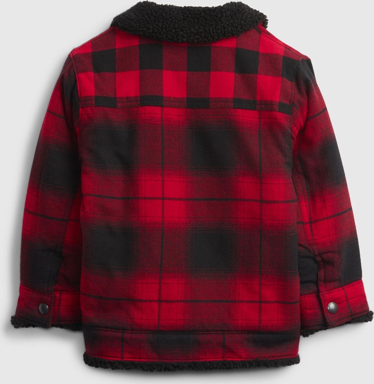 Červená klučičí bunda buff pleed jacket - 92 - obrázek 2