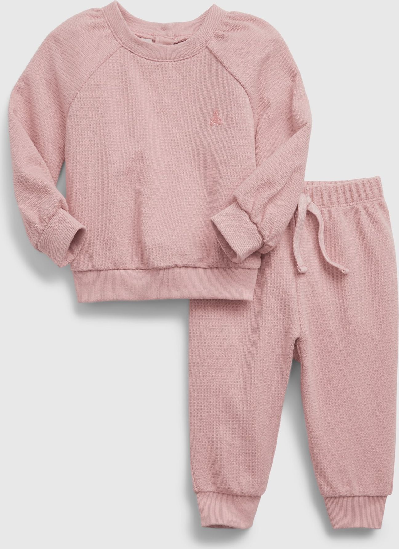 GAP Ottoman Set dětský Růžová - 80-86 - obrázek 1