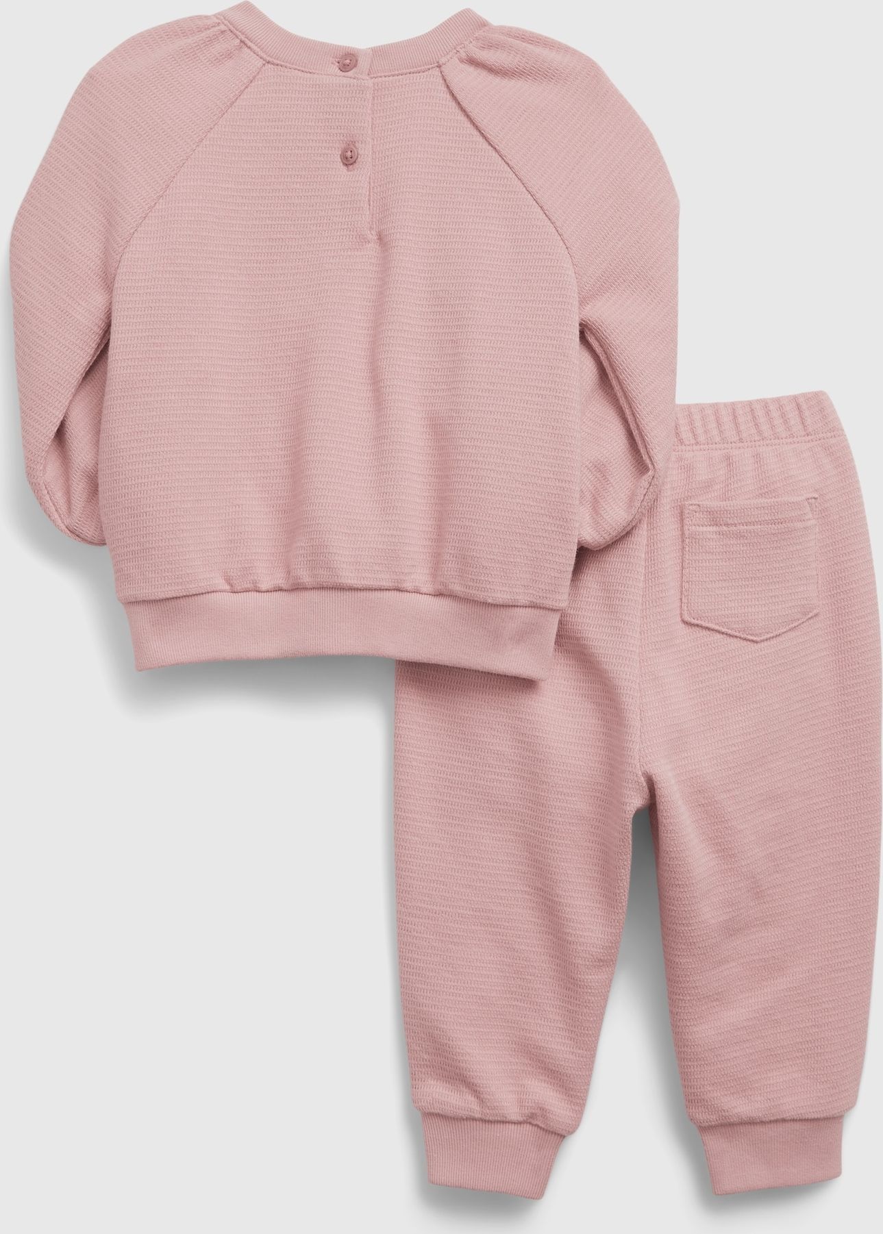 GAP Ottoman Set dětský Růžová - 80-86 - obrázek 2