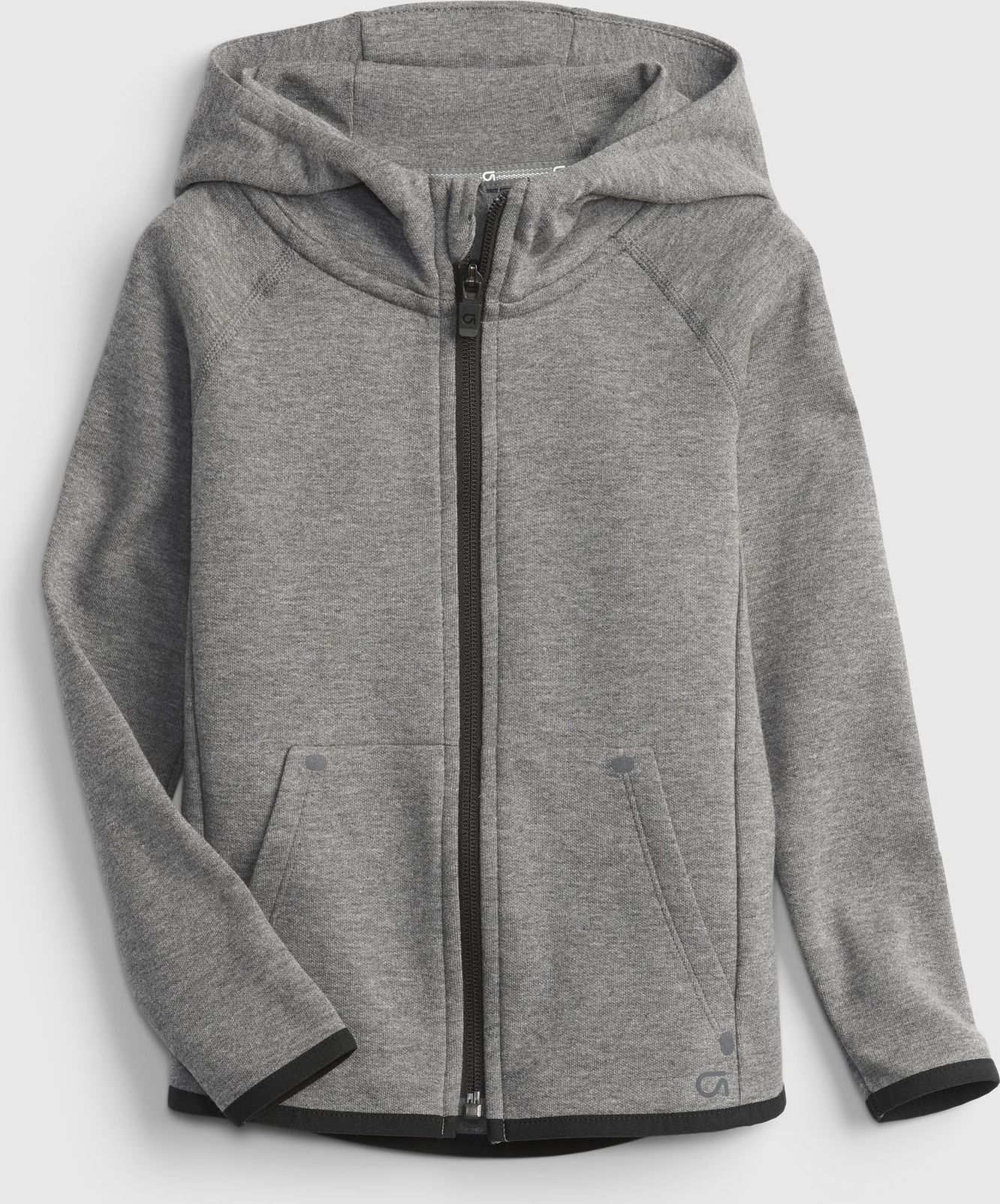 Šedá klučičí mikina GapFit ech hoodie - 80-86 - obrázek 1