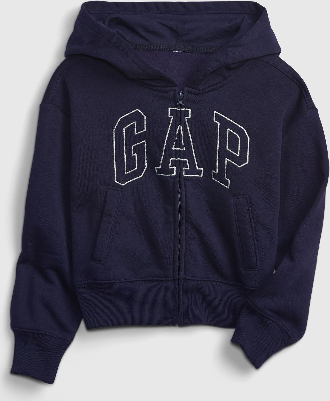 Modrá holčičí mikina GAP Logo hoodie - 98-110 - obrázek 1