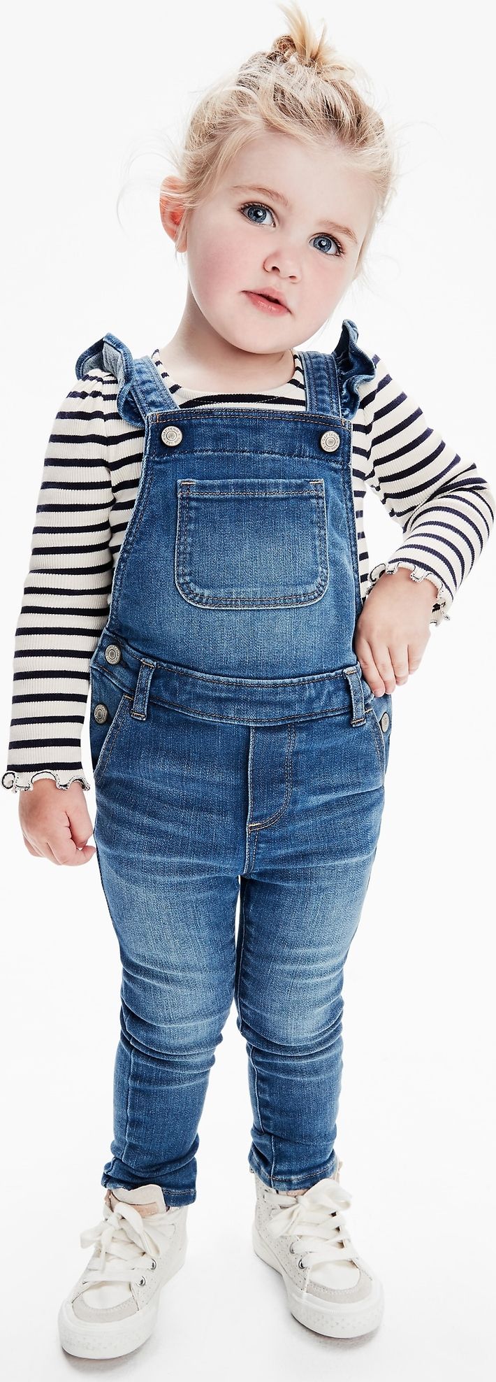 GAP Jeans s laclem dětské Modrá - 92 - obrázek 1