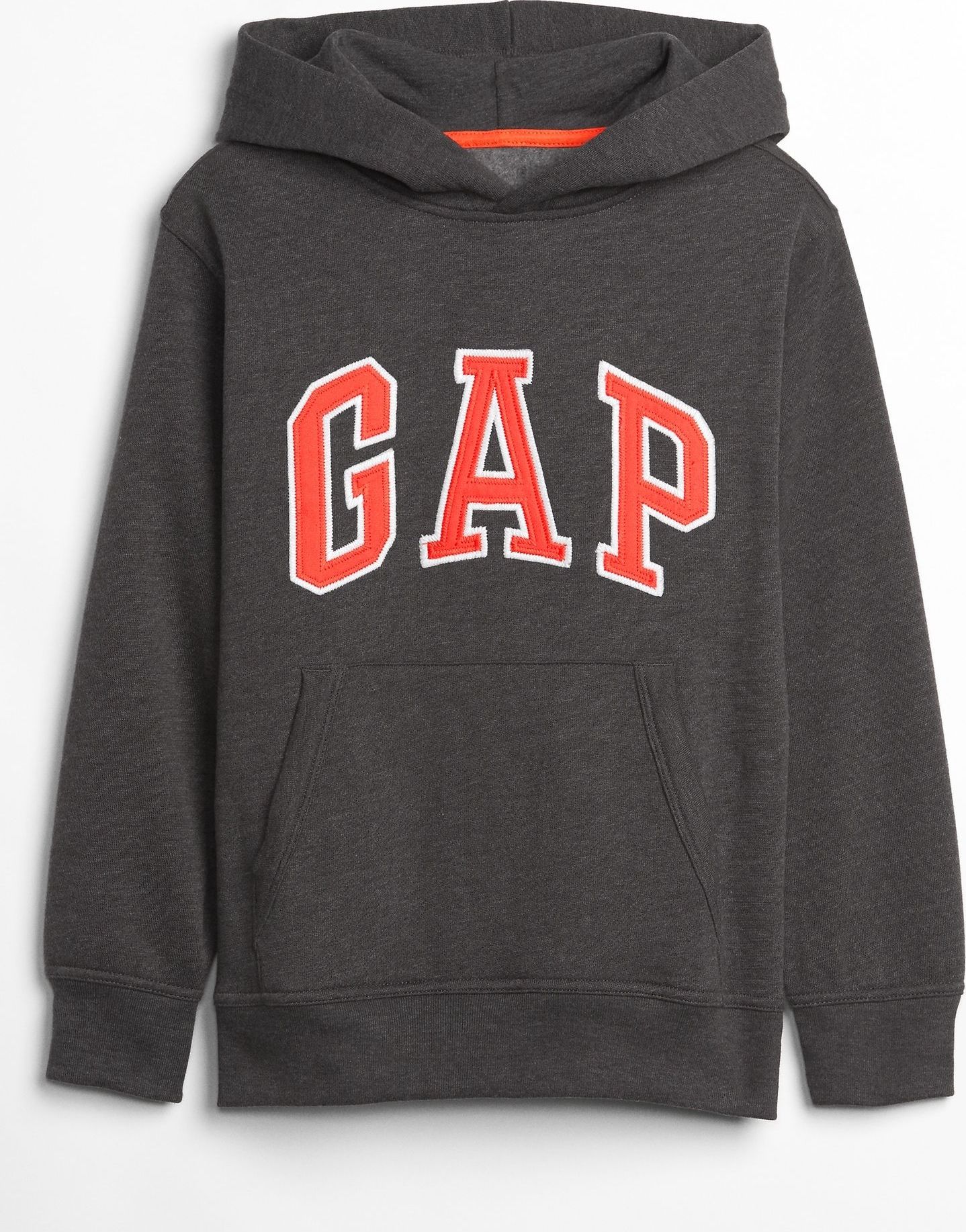 Šedá klučičí mikina GAP Logo hoodie - 98-110 - obrázek 2