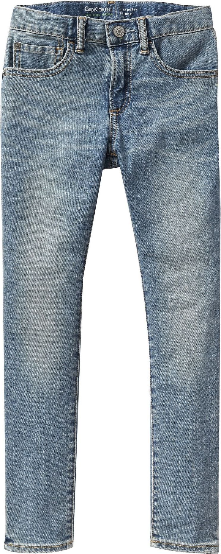 Modré klučičí džíny skinny fit jeans with Washwell - 152 - obrázek 1