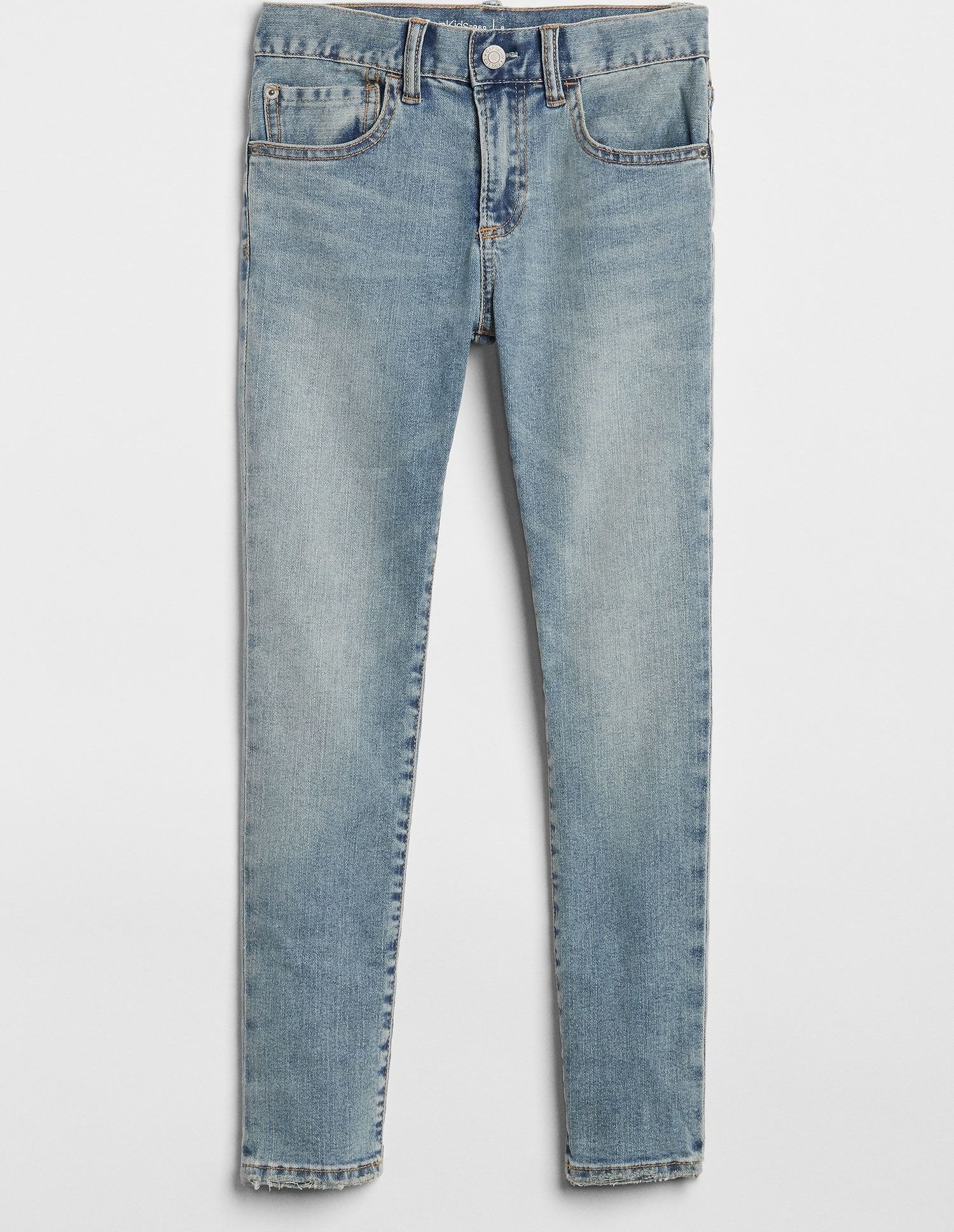 Modré klučičí džíny skinny fit jeans with Washwell - 152 - obrázek 3