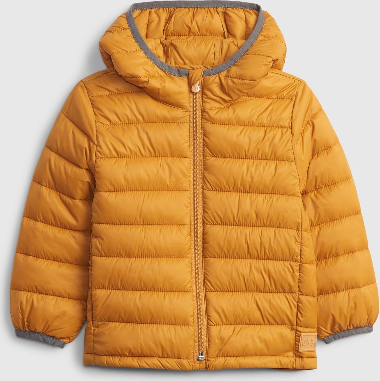 Žlutá klučičí bunda ltwt puffer - 98 - obrázek 1