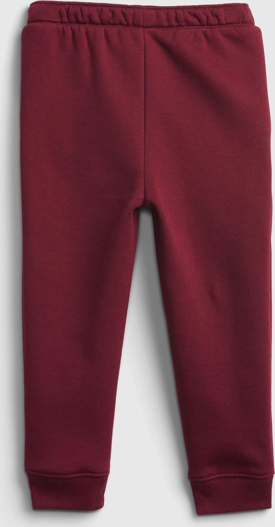 Červené holčičí tepláky GAP Logo cozy joggers - 80-86 - obrázek 2