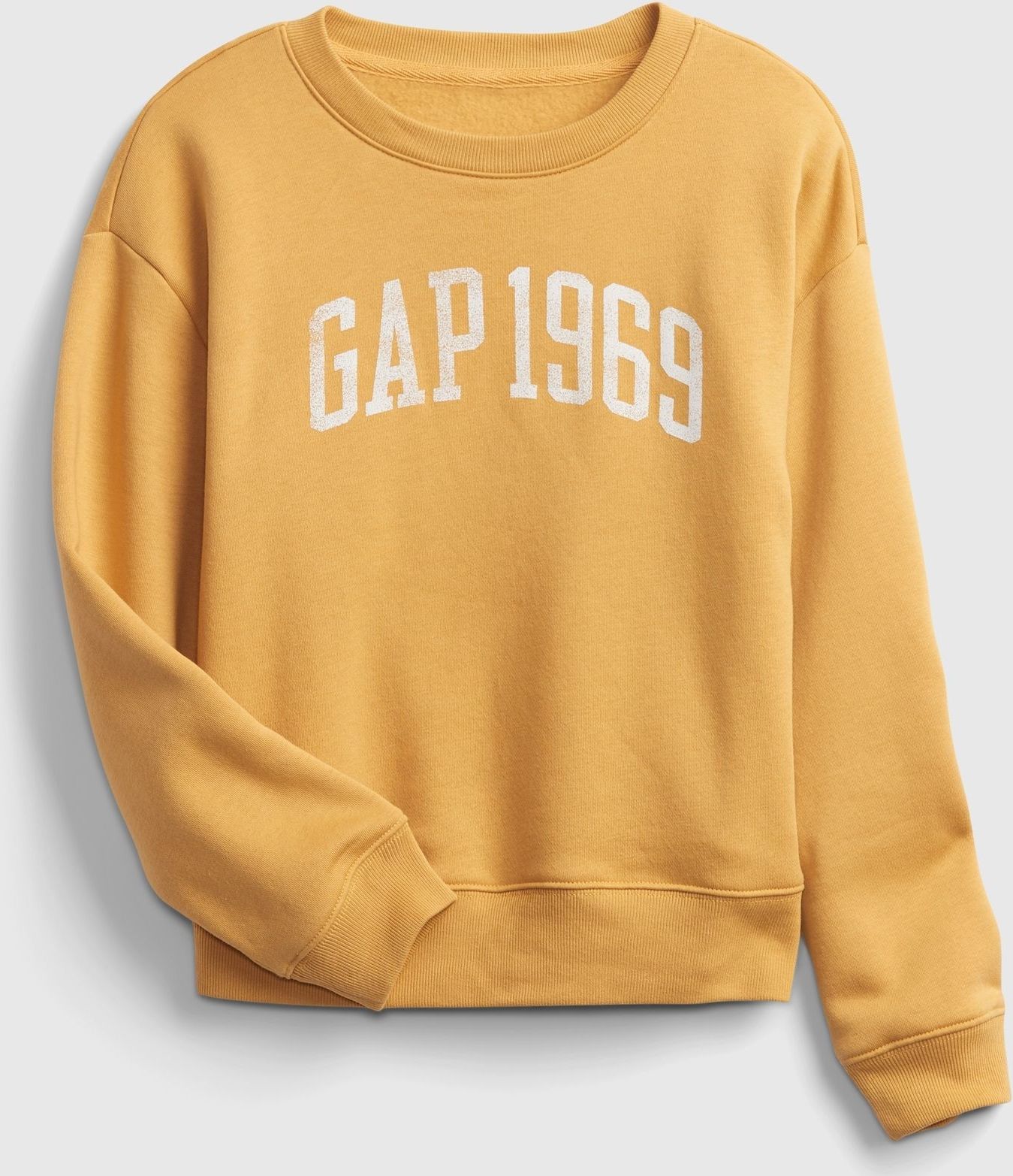 Žlutá holčičí mikina GAP Logo crew - 98-110 - obrázek 1