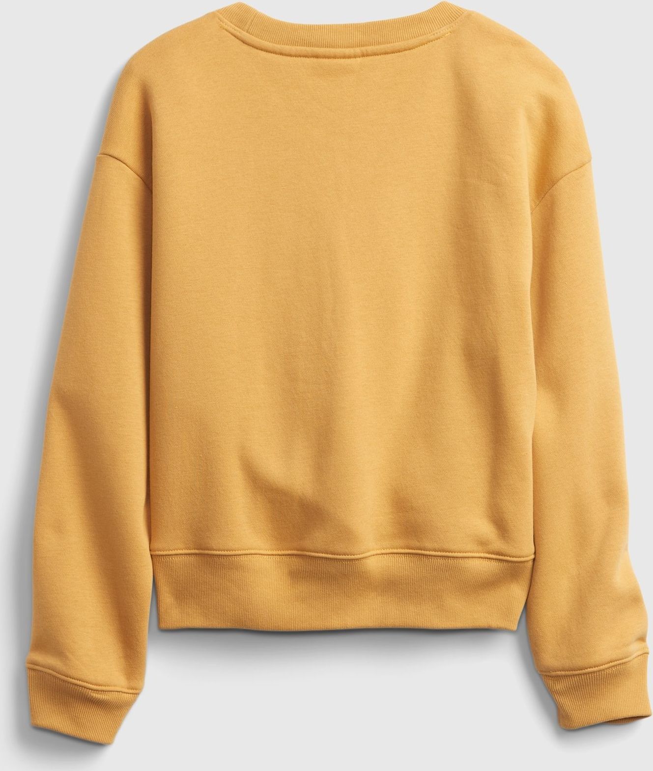 Žlutá holčičí mikina GAP Logo crew - 98-110 - obrázek 3