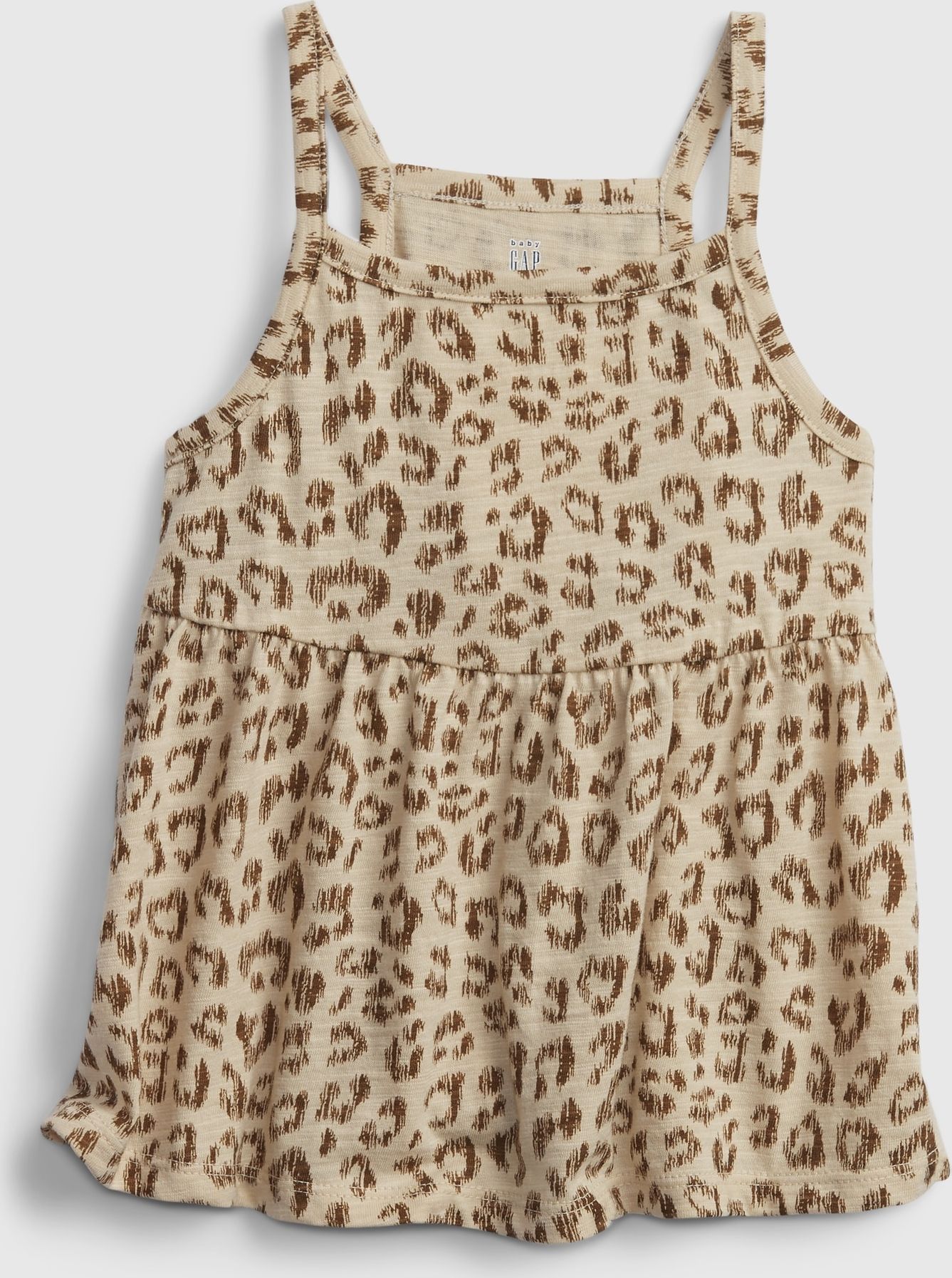 GAP Strappy Tílko dětské Hnědá Béžová - 92 - obrázek 1